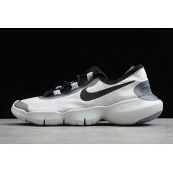 2020 Nike Free RN 5.0 White Black-Blue Running Shoe CI9921-100 Shoes
